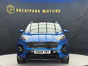 Used 2019 Kia Sportage GT-Line S Blue - Interior and Exterior details 2