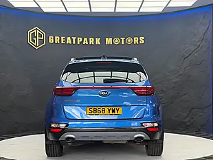 Used 2019 Kia Sportage GT-Line S Blue - Interior and Exterior details 6