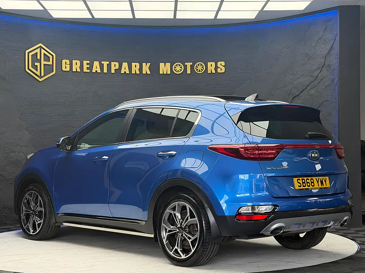 Used 2019 Kia Sportage GT-Line S Blue - Interior and Exterior details 7