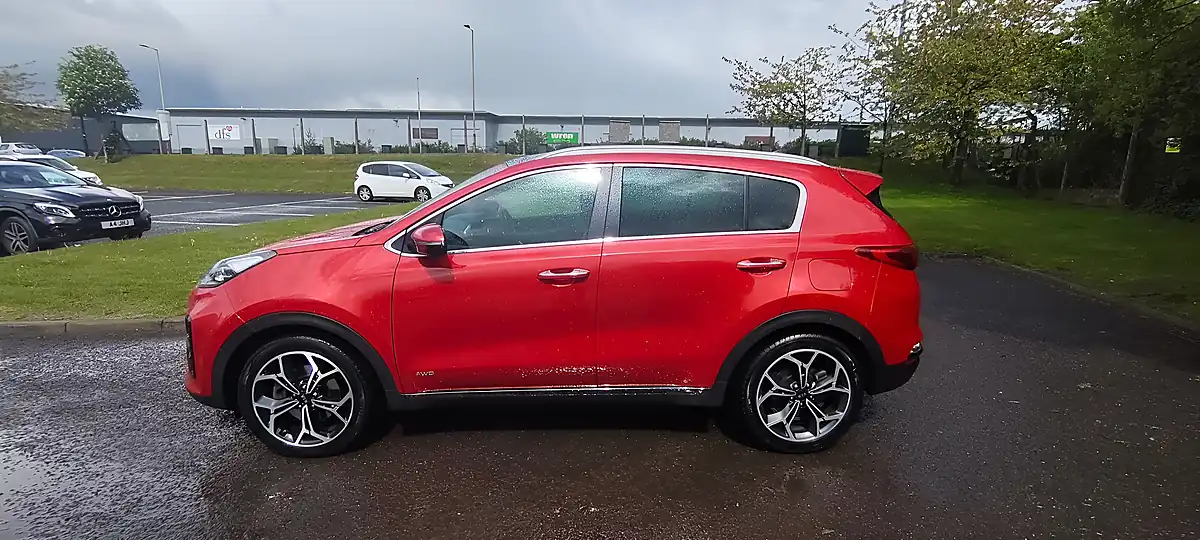 Used 2019 Kia Sportage GT-Line S Red - Interior and Exterior details 2