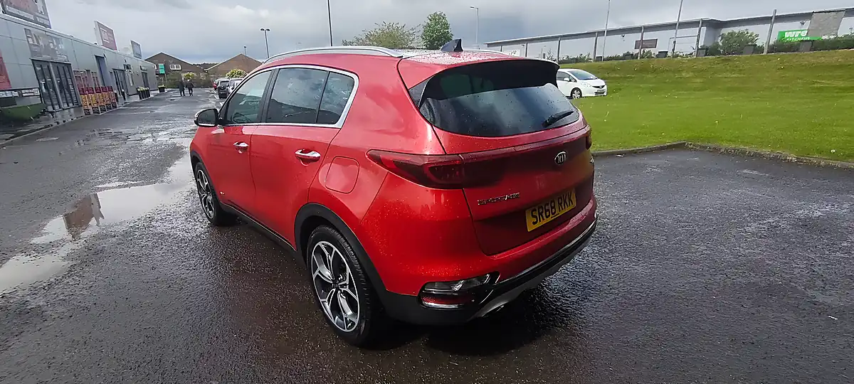 Used 2019 Kia Sportage GT-Line S Red - Interior and Exterior details 3