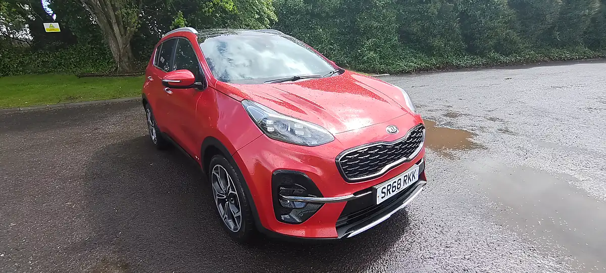 Used 2019 Kia Sportage GT-Line S Red - Interior and Exterior details 7