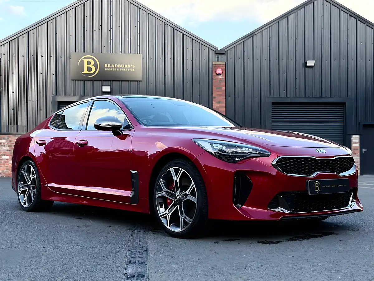Used 2019 Kia Stinger GT S Red - Interior and Exterior details 12