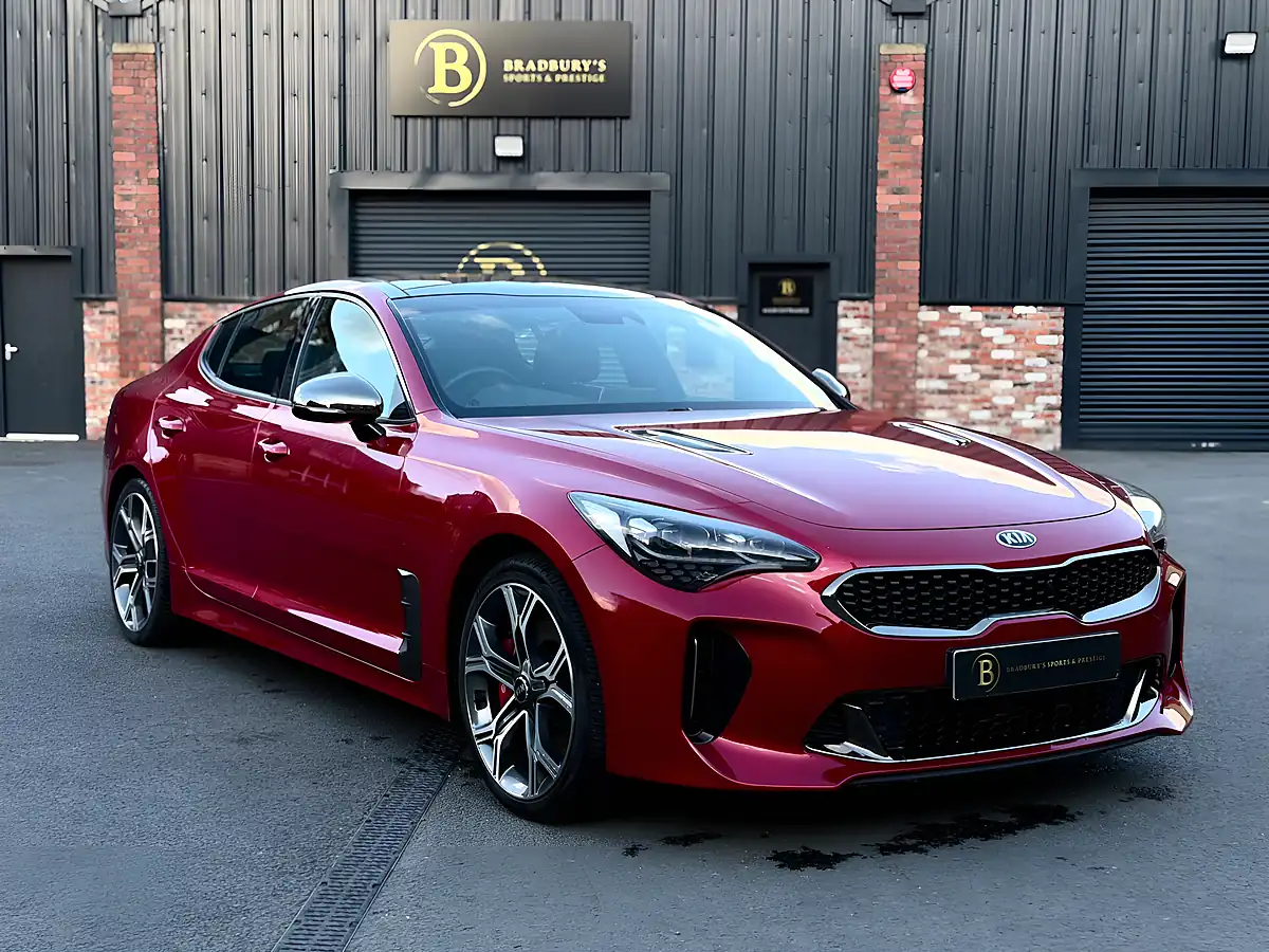 Used 2019 Kia Stinger GT S Red - Interior and Exterior details 4