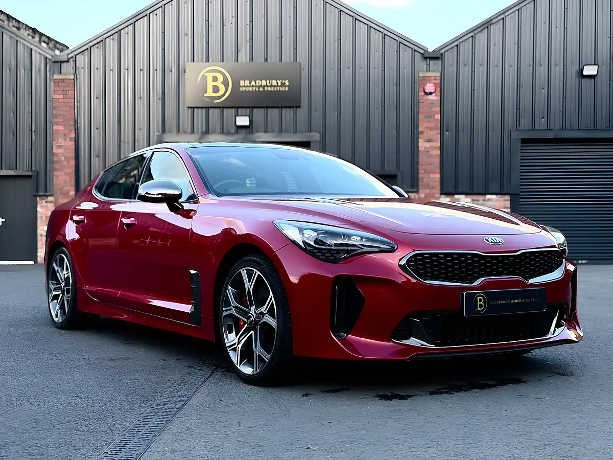 Used 2019 Kia Stinger GT S Red - Interior and Exterior details 7