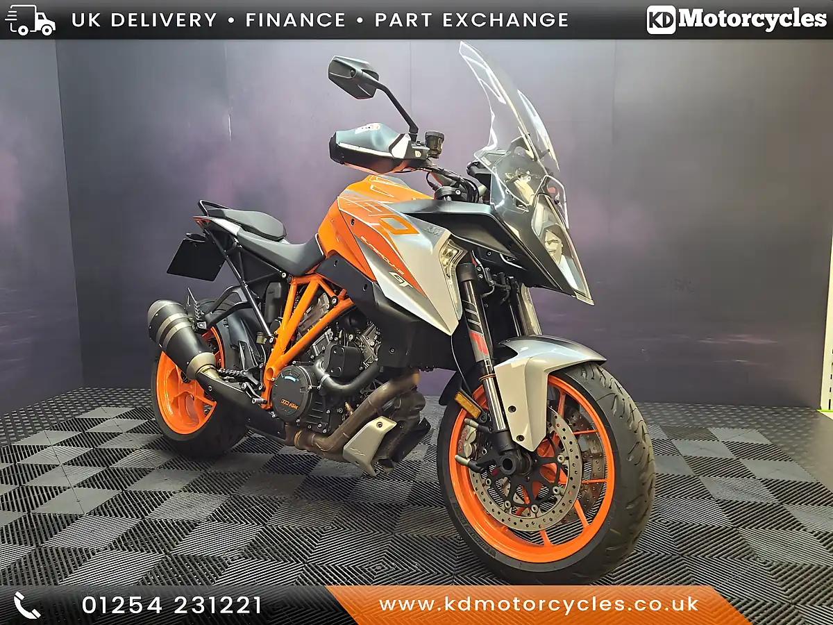Used 2019 Ktm 1290 Super Duke GT Orange - Front View