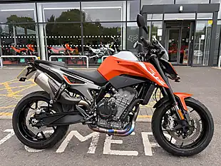 Used 2019 Ktm 790 Duke Orange - Interior and Exterior details 3