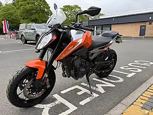 Used 2019 Ktm 790 Duke Orange - Interior and Exterior details 8