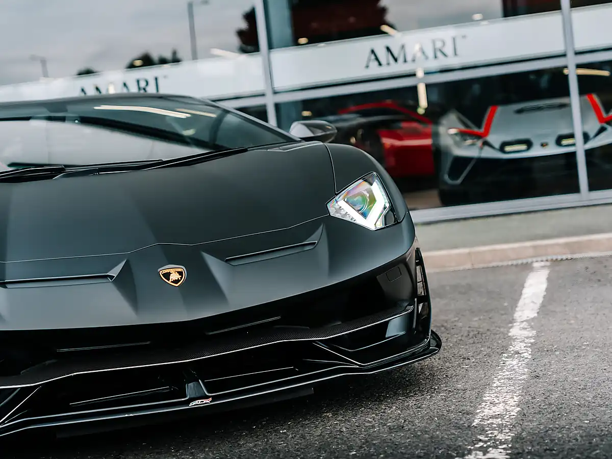 Used 2019 Lamborghini Aventador Svj Matte Black - Interior and Exterior details 10