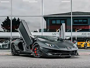 Used 2019 Lamborghini Aventador Svj Matte Black - Interior and Exterior details 2