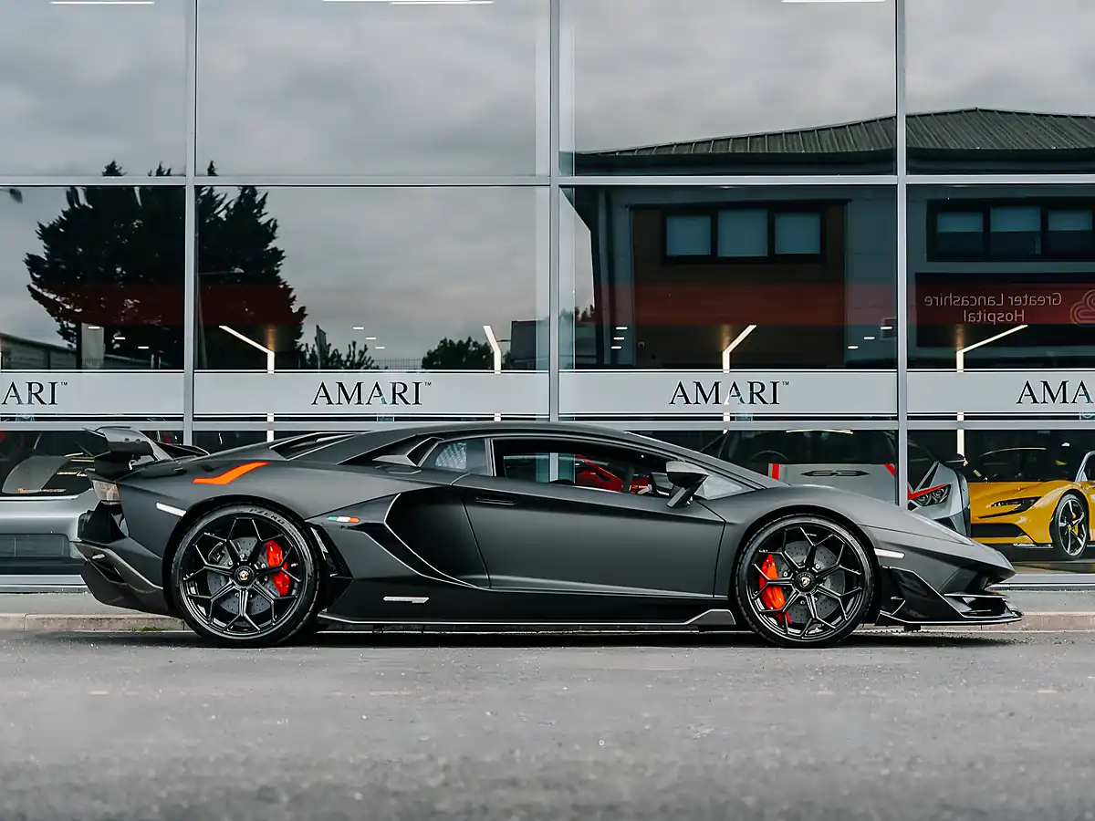 Used 2019 Lamborghini Aventador Svj Matte Black - Interior and Exterior details 3
