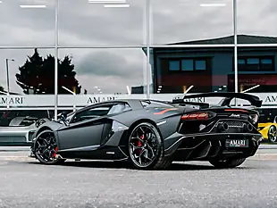 Used 2019 Lamborghini Aventador Svj Matte Black - Interior and Exterior details 4