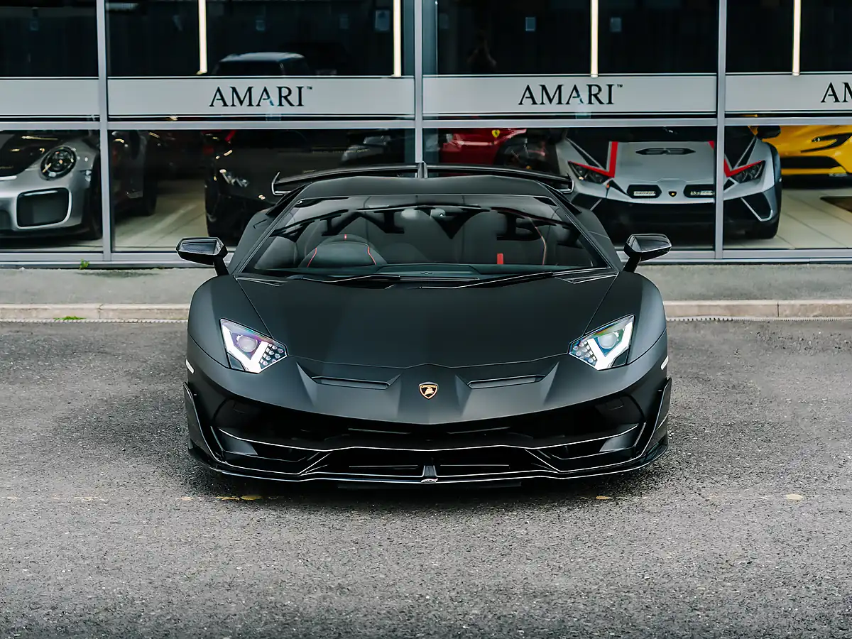 Used 2019 Lamborghini Aventador Svj Matte Black - Interior and Exterior details 6