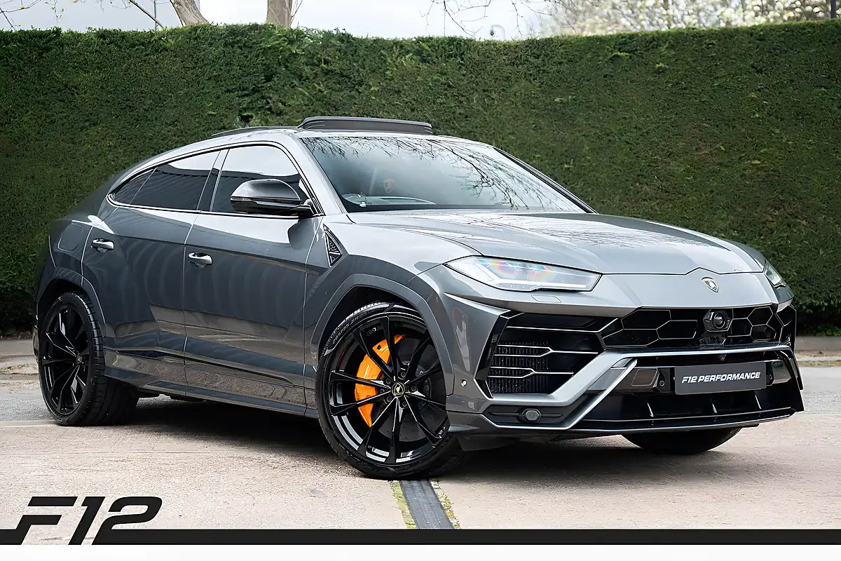 Used 2019 Lamborghini Urus Black Pack Grey - Front View