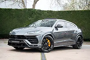 Used 2019 Lamborghini Urus Black Pack Grey - Interior and Exterior details 11