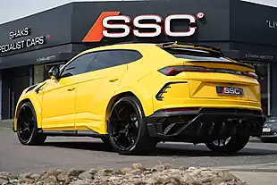 Used 2019 Lamborghini Urus Yellow - Interior and Exterior details 2
