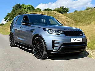 Used 2019 Land Rover Discovery Hse Luxury Blue - Interior and Exterior details 10