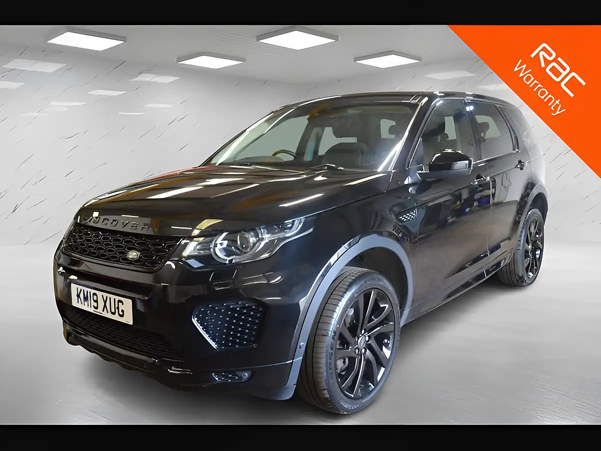 Used 2019 Land Rover Discovery Sport Hse Dynamic Lux Santorini Black - Front View