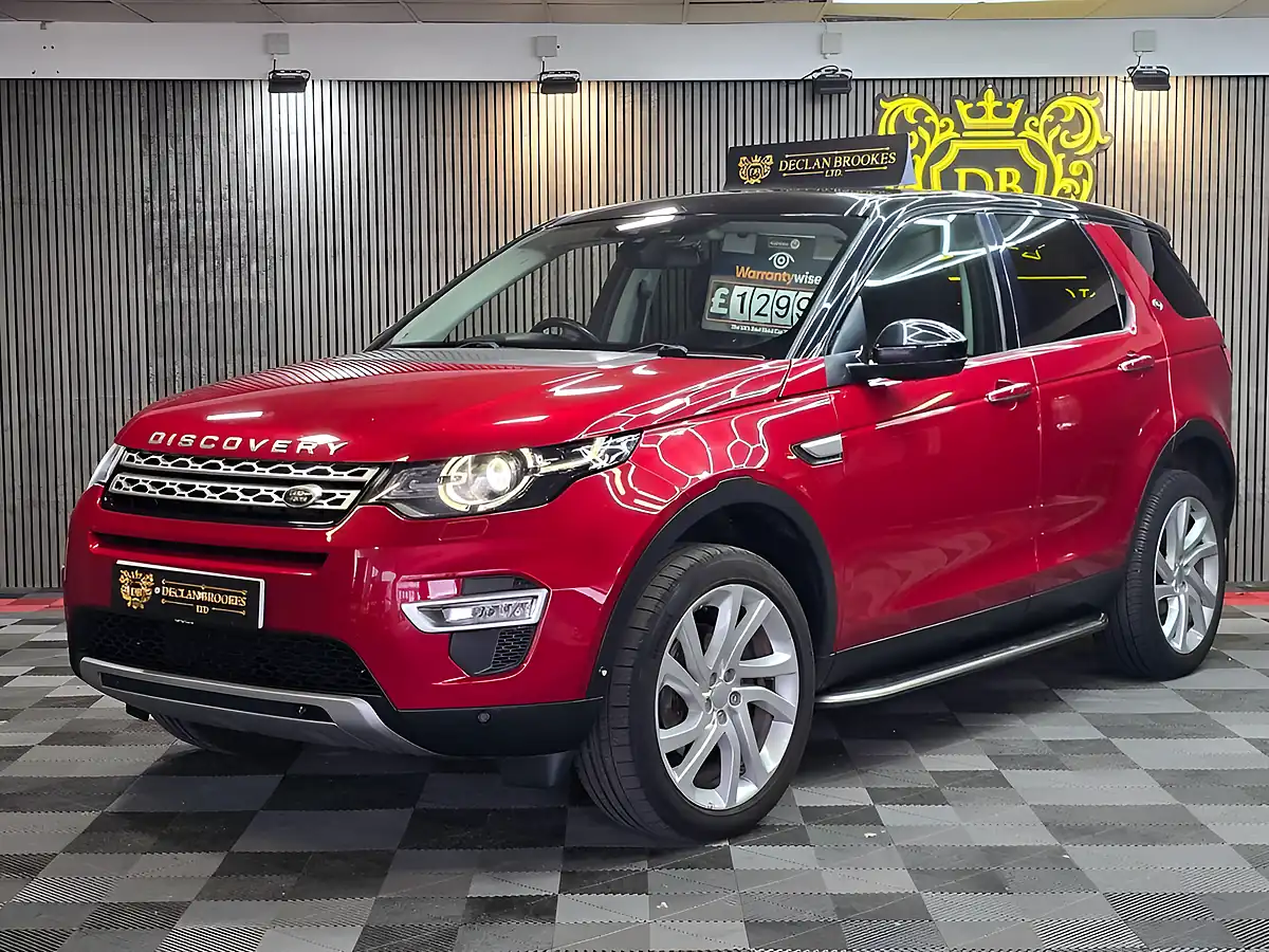 Used 2019 Land Rover Discovery Sport Hse Luxury Red - Interior and Exterior details 13