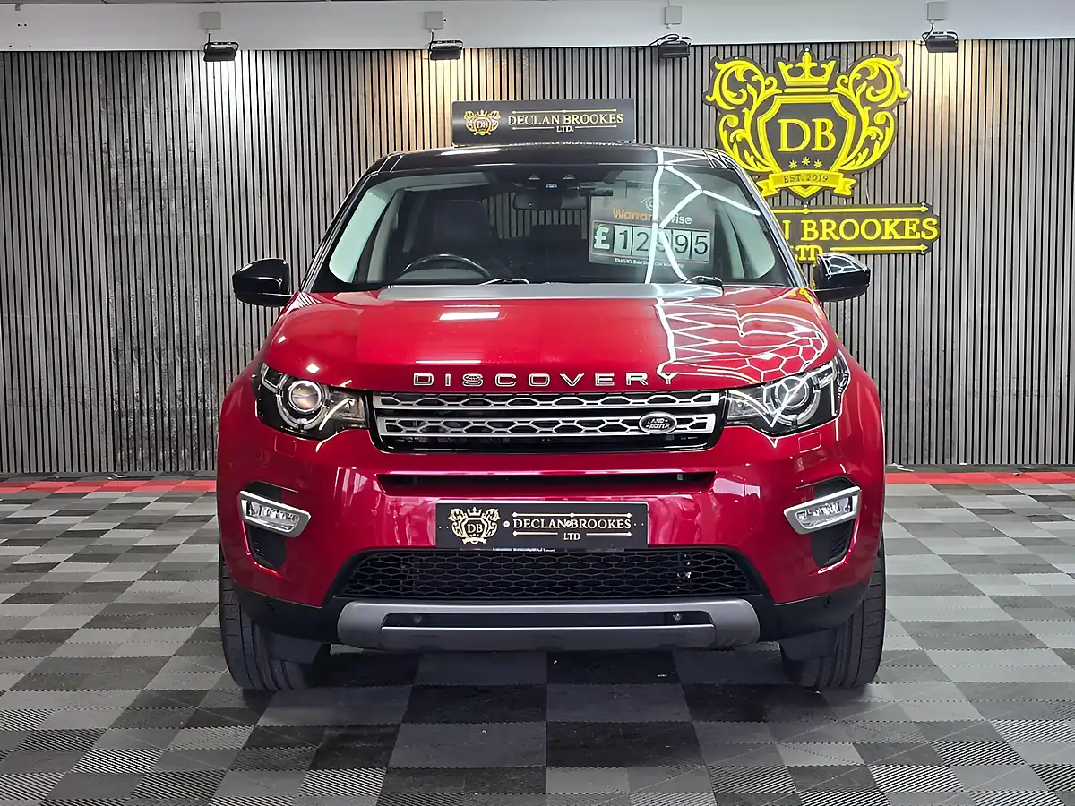 Used 2019 Land Rover Discovery Sport Hse Luxury Red - Interior and Exterior details 15
