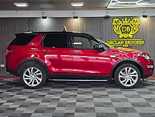 Used 2019 Land Rover Discovery Sport Hse Luxury Red - Interior and Exterior details 3