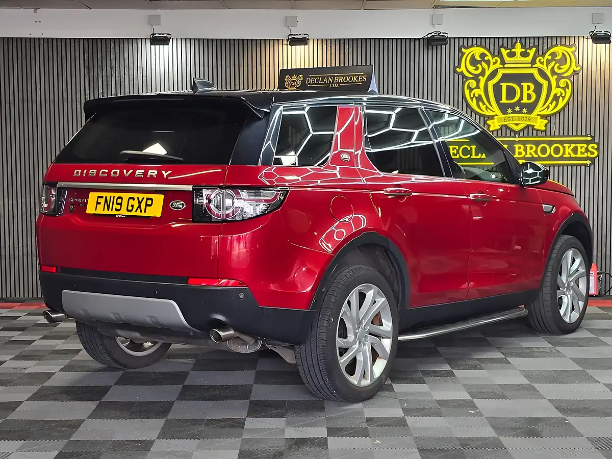 Used 2019 Land Rover Discovery Sport Hse Luxury Red - Interior and Exterior details 5