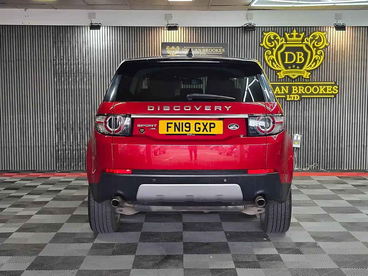 Used 2019 Land Rover Discovery Sport Hse Luxury Red - Interior and Exterior details 7