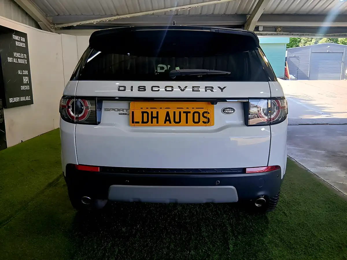Used 2019 Land Rover Discovery Sport Landmark White - Interior and Exterior details 4