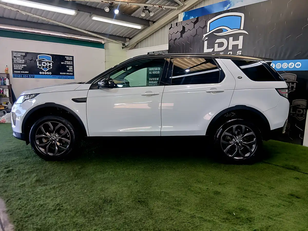 Used 2019 Land Rover Discovery Sport Landmark White - Interior and Exterior details 6