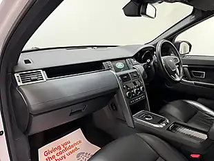 Used 2019 Land Rover Discovery Sport Landmark White - Interior and Exterior details 17
