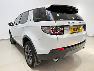 Used 2019 Land Rover Discovery Sport Landmark White - Interior and Exterior details 9
