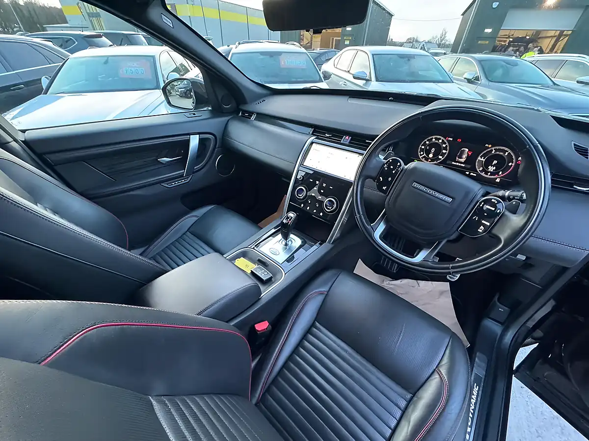 Used 2019 Land Rover Discovery Sport R-Dynamic Hse Black - Interior and Exterior details 14