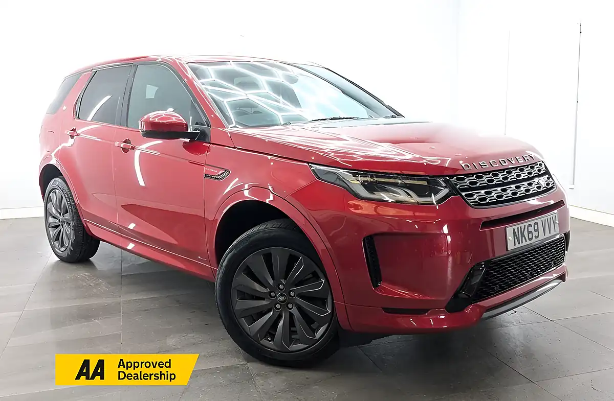 Used 2019 Land Rover Discovery Sport R-Dynamic Se Firenze Red - Front View