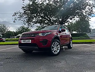 Used 2019 Land Rover Discovery Sport Se Red - Interior and Exterior details 18