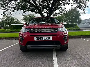 Used 2019 Land Rover Discovery Sport Se Red - Interior and Exterior details 4