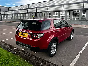 Used 2019 Land Rover Discovery Sport Se Red - Interior and Exterior details 6