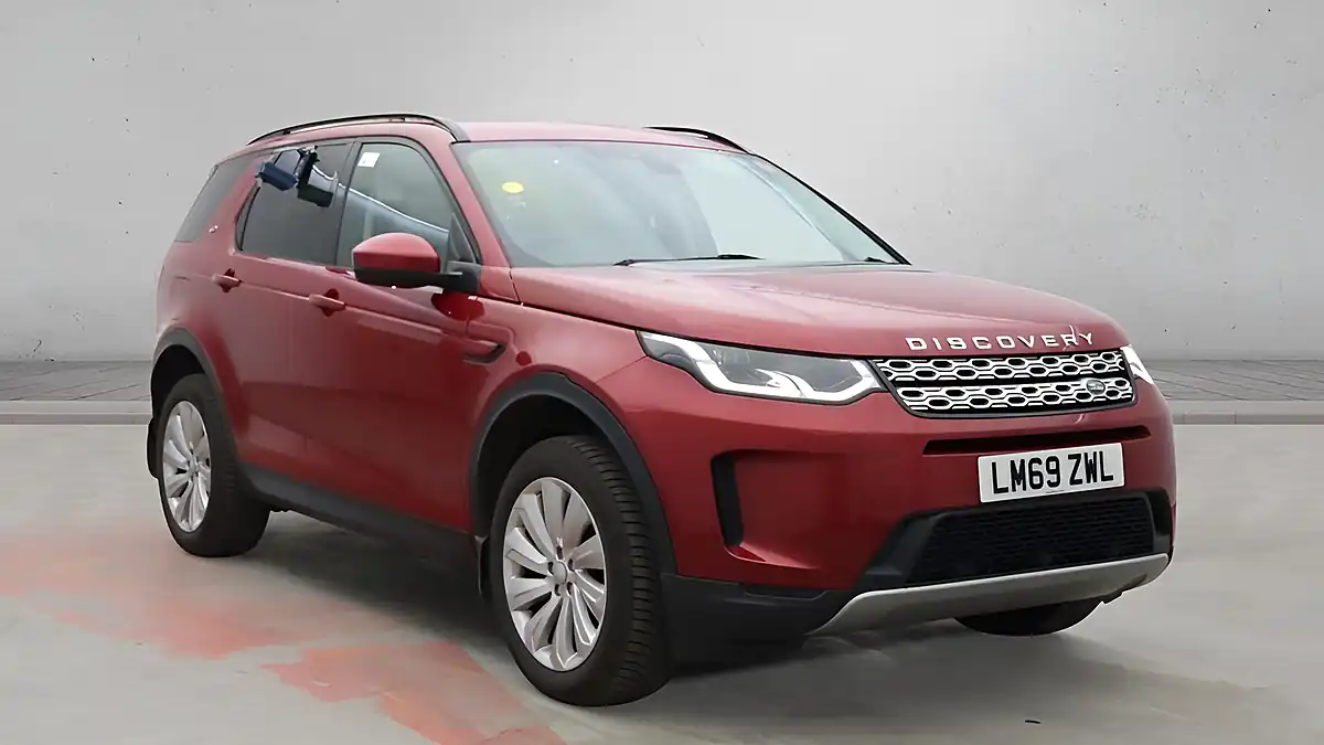 Used 2019 Land Rover Discovery Sport Se Red - Front View