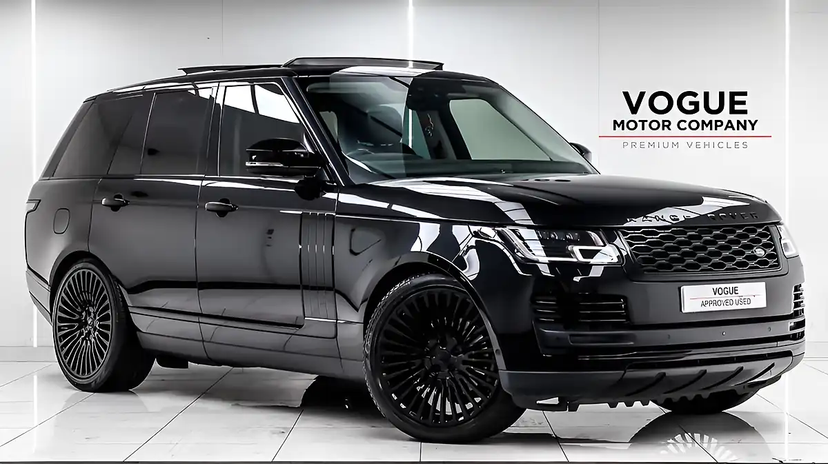 Used 2019 Land Rover Range Rover Autobiography Black - Front View
