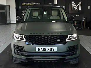 Used 2019 Land Rover Range Rover Autobiography Blue - Interior and Exterior details 4