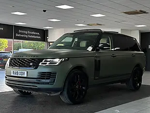 Used 2019 Land Rover Range Rover Autobiography Blue - Interior and Exterior details 6