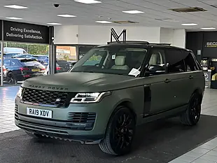 Used 2019 Land Rover Range Rover Autobiography Blue - Interior and Exterior details 7