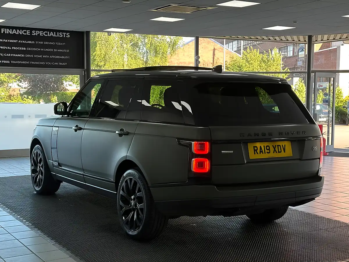 Used 2019 Land Rover Range Rover Autobiography Blue - Interior and Exterior details 8