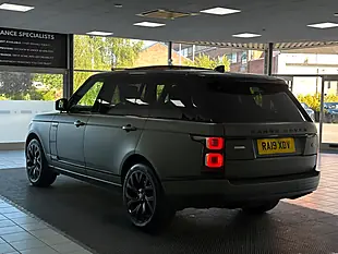 Used 2019 Land Rover Range Rover Autobiography Blue - Interior and Exterior details 9