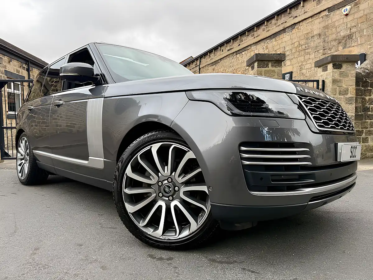 Used 2019 Land Rover Range Rover Autobiography Corris Grey - Front View