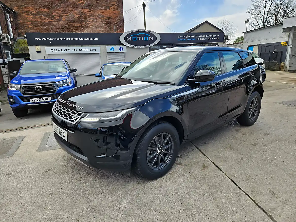 Used 2019 Land Rover Range Rover Evoque Black - Interior and Exterior details 2