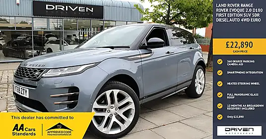 2019 Land Rover Range Rover Evoque First Edition D180