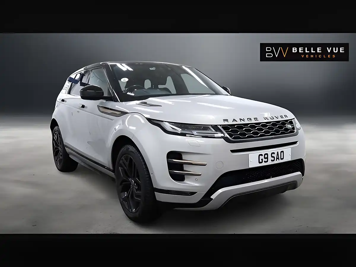 Used 2019 Land Rover Range Rover Evoque First Edition Seoul Pearl Silver - Front View