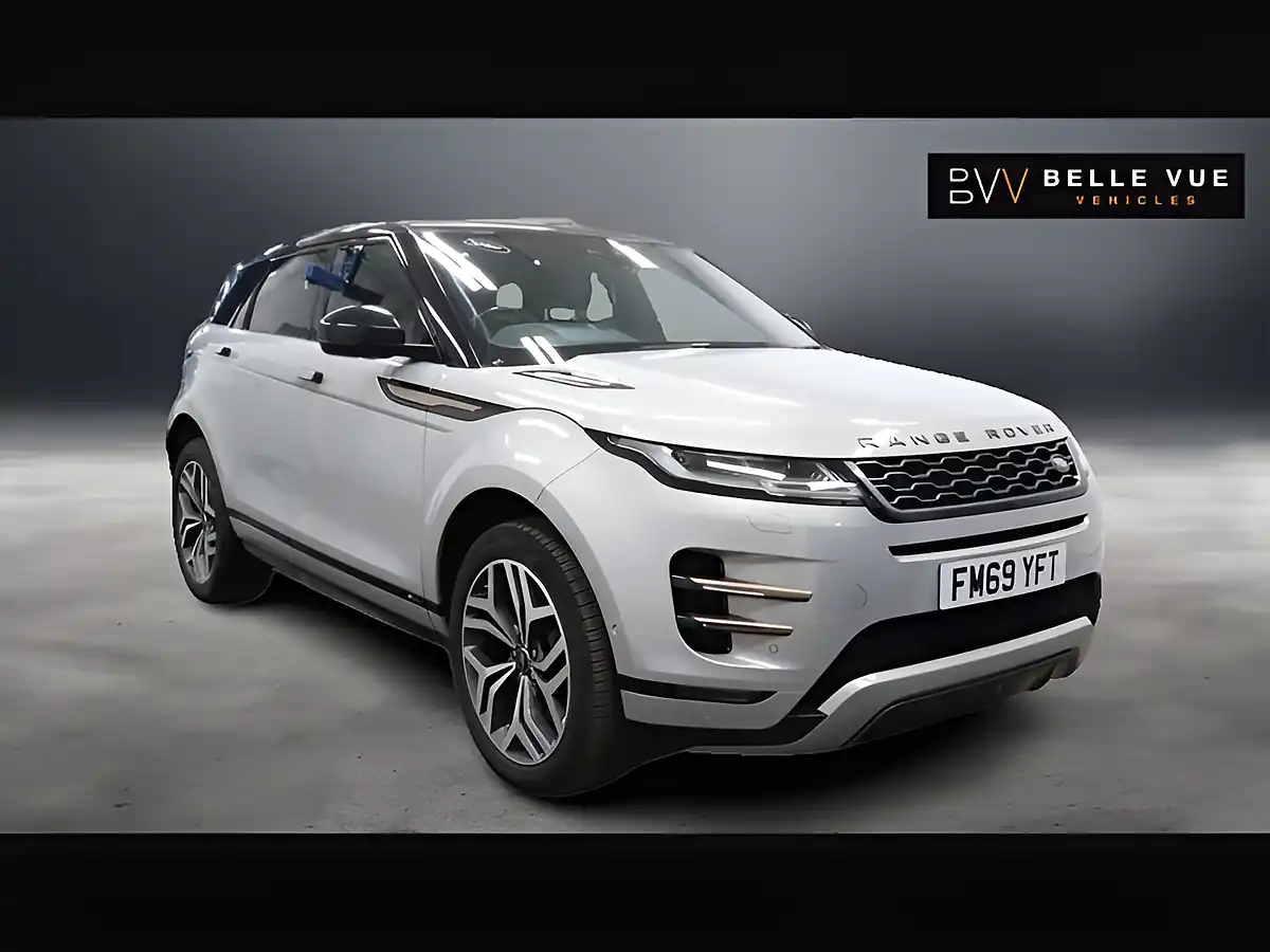 Used 2019 Land Rover Range Rover Evoque First Edition Seoul Pearl Silver - Front View
