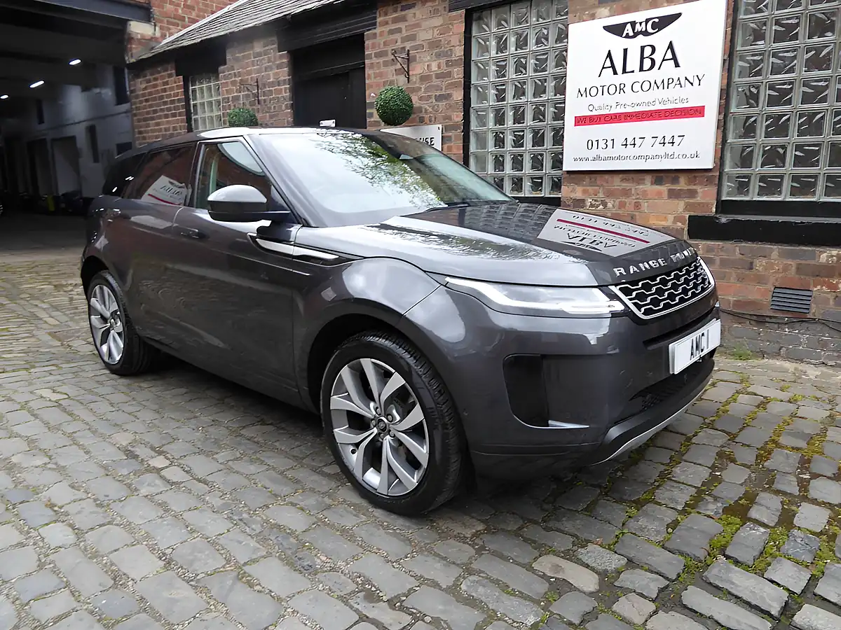Used 2019 Land Rover Range Rover Evoque Hse Carpathian Grey - Front View