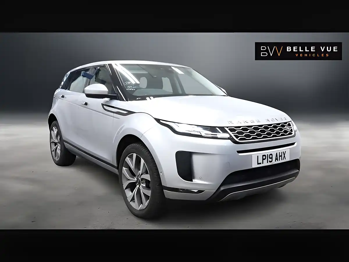 Used 2019 Land Rover Range Rover Evoque Hse Silver - Front View